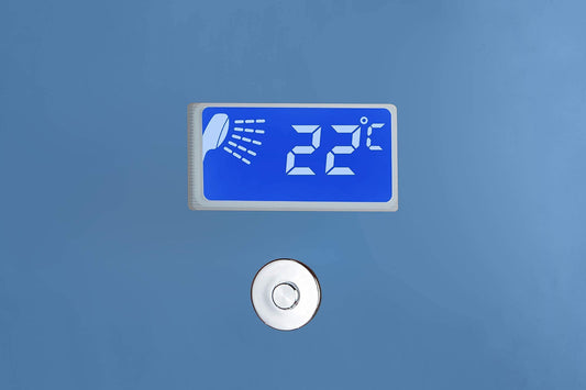 Blue Ocean 52" Stainless Steel SPS392H Shower Panel Tower System with Rainfall Shower Head and 8 Adjustable Massage Jets